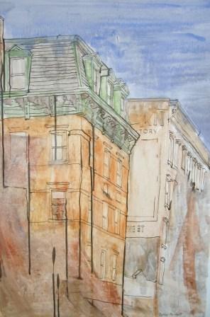Thomas Plunkett ARWS, King Street, New York,
Oil on canvas, Work available